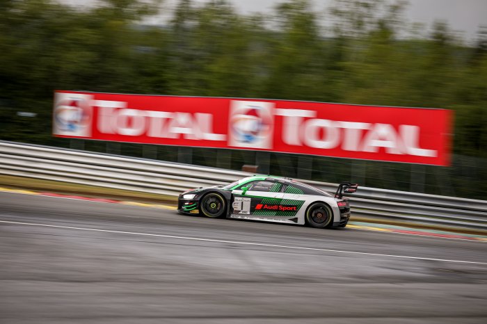 Audi Sport Team WRT leads Total 24 Hours of Spa as four-hour mark approaches