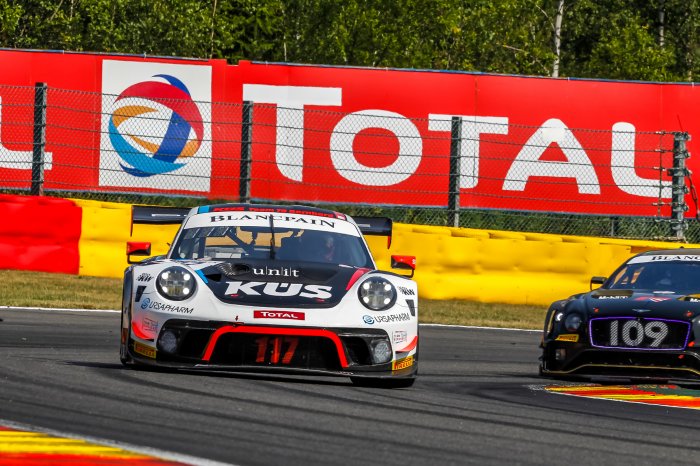 Belgian stars lead the way in opening Total 24 Hours of Spa practice run