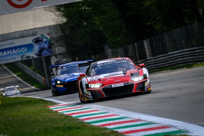 Sainteloc-Audi on top in opening Blancpain GT Series practice at Monza