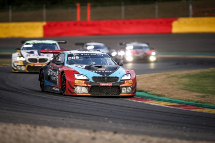 Walkenhorst-BMW leads at 14-hour mark as full-course yellow remains in place
