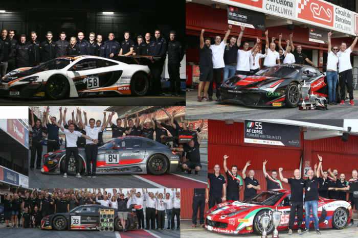 Blancpain GT Series teams proud to collect coveted trophies