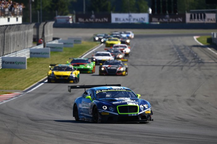 First win for Vincent Abril and Maxi Buhk in the HTP Bentley Continental GT3
