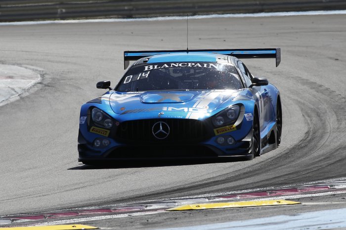 Black Falcon Mercedes leads the way after busy Friday at Circuit Paul Ricard