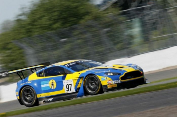 Aston Martin Racing take pole position at Silverstone