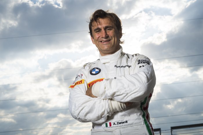 BMW works driver Alessandro Zanardi to compete in the Total 24 Hours of Spa