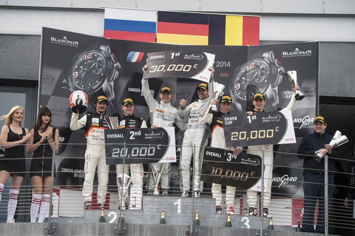 NOGARO  - Impressive win by Mercedes-duo Götz and Buhk in opening round of the 2014 Blancpain Sprint Series