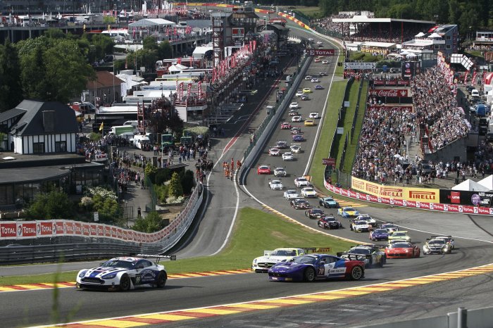 Action-packed weekend for the Total 24 Hours of Spa