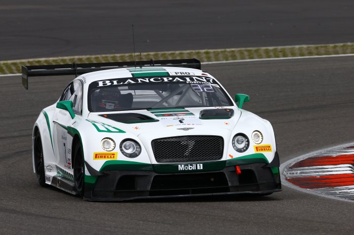 Bentley on top in Free Practice session