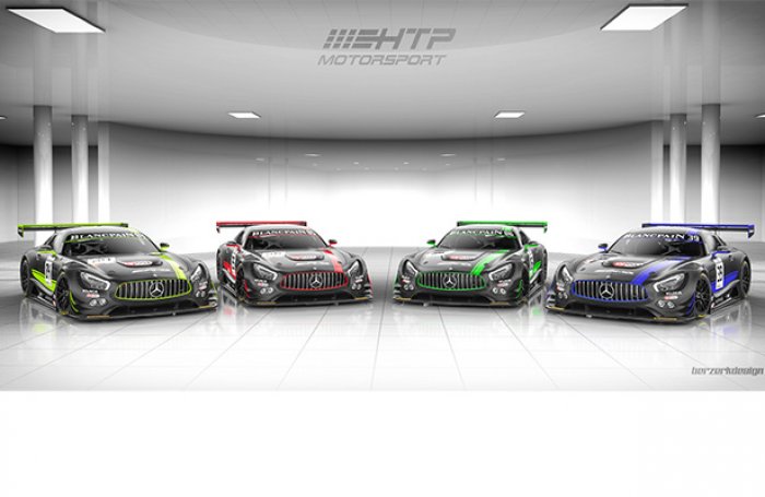 Four new Mercedes AMG GT3 for HTP Motorsport