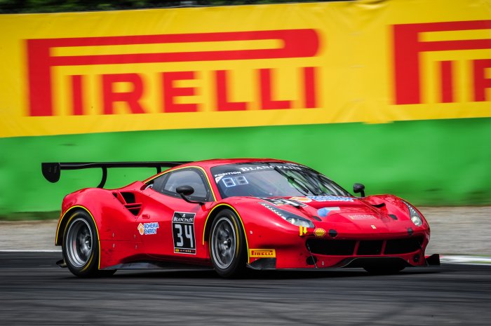Ferrari and Lamborghini on top in Monza