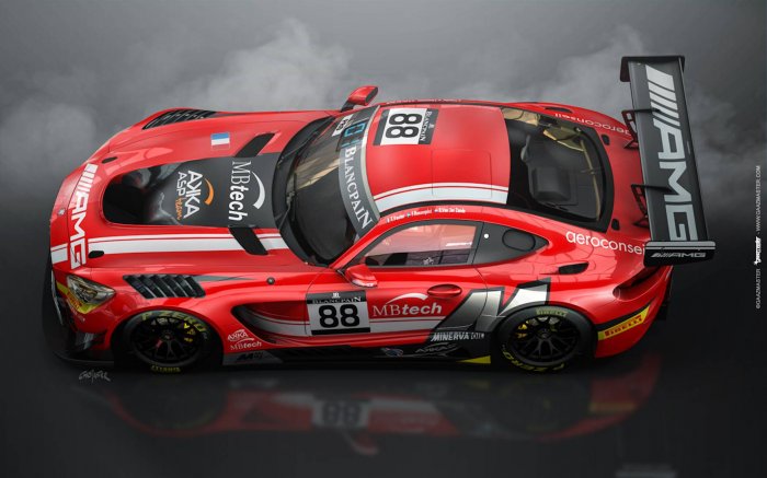 AMG-Team AKKA-ASP unveils new livery for Total 24 Hours of Spa 