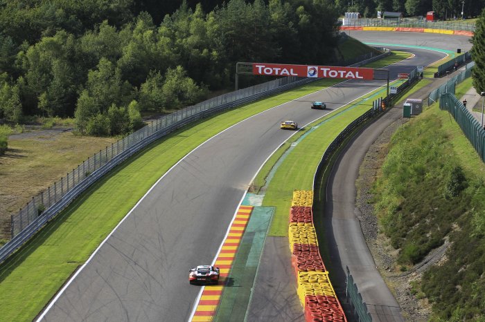Well over 60 cars on track during Official Test Day for Total 24 Hours of Spa