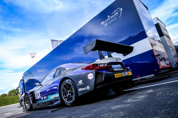 Participants Total 24 Hours of Spa in action during Official Blancpain GT Series Test Days