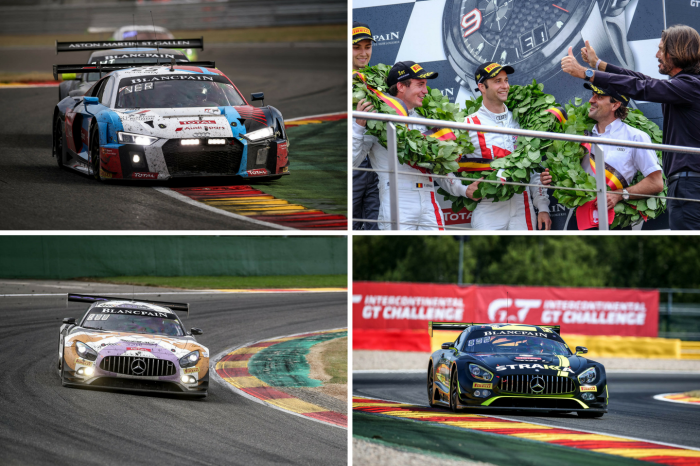 BMW wins Spa, Audi scores full points for the Intercontinental GT Challenge 