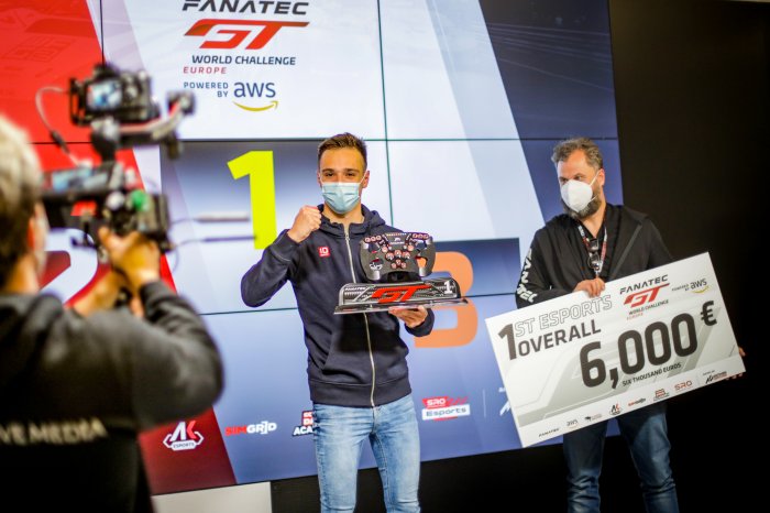 Rougier beats Juncadella to inaugural Fanatec Esports GT Pro Series victory at Monza