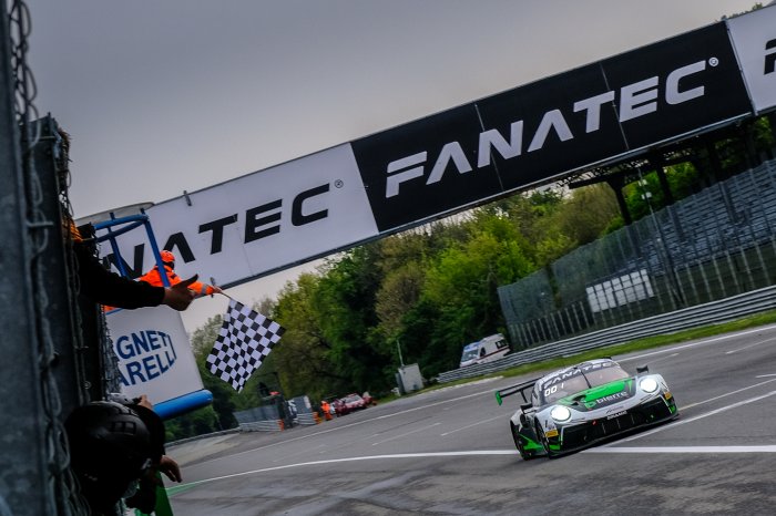 Dinamic Motorsport Porsche secures back-to-back Monza victories in action-packed season opener