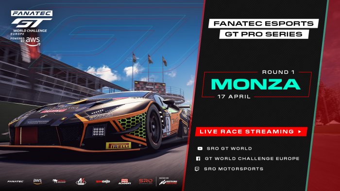 Fanatec Esports GT Pro Series heralds new era for sim racing at Monza