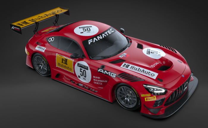 HubAuto Racing to enter the TotalEnergies 24 Hours of Spa with “The Legend of Spa” 50th Anniversary Livery