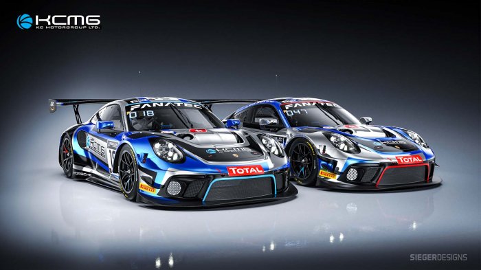 Martin/Vanthoor/Tandy headline two-car KCMG Porsche effort