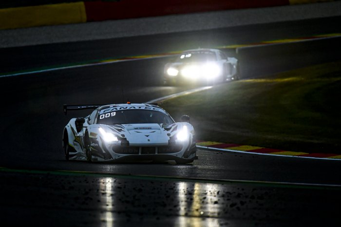 Iron Lynx stays on top as #51 Ferrari paces Night Practice at Spa