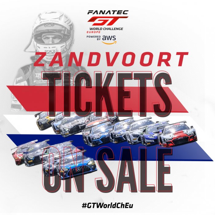 Tickets on sale for Sprint Cup weekend at Zandvoort