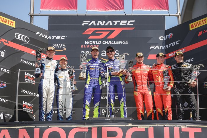 Rossi raises the roof at Misano with maiden Fanatec GT Europe victory