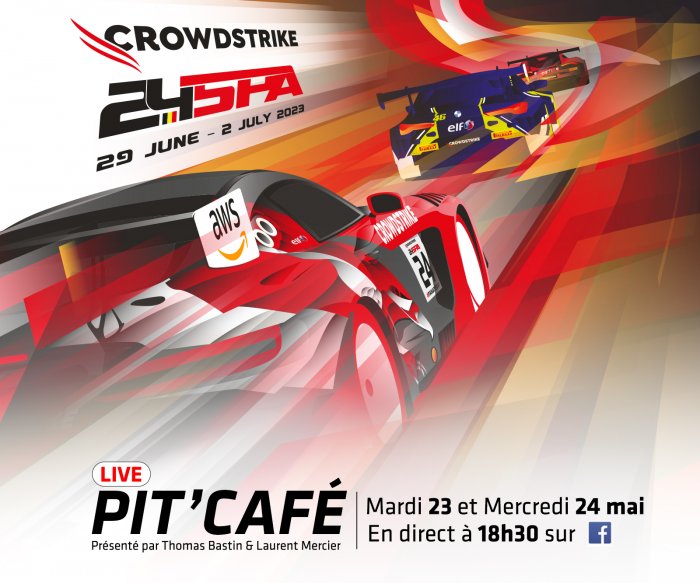 Le Pit Café, en direct depuis le prologue des CrowdStrike 24 Hours of Spa