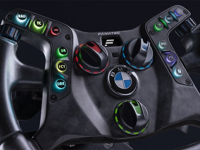 Fanatec and BMW launch new steering wheel for real-world and virtual racing