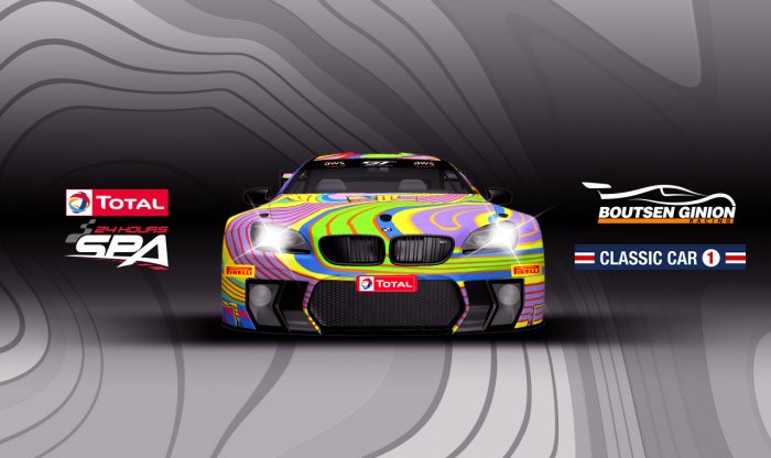 Boutsen Ginion Racing alignera une « art car» aux Total 24 Hours of Spa