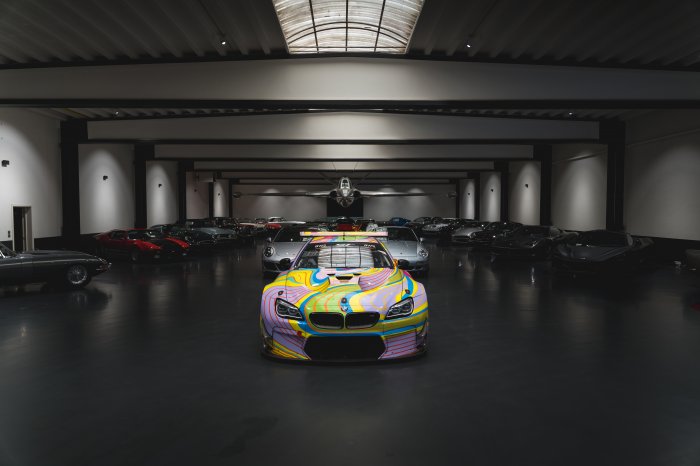 Boutsen Ginion Racing has revealed the first images of its stunning BMW M6 GT3 'art car' livery. 