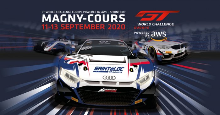 Sprint Cup campaign reaches halfway mark as GT World Challenge Europe Powered by AWS heads for Magny-Cours