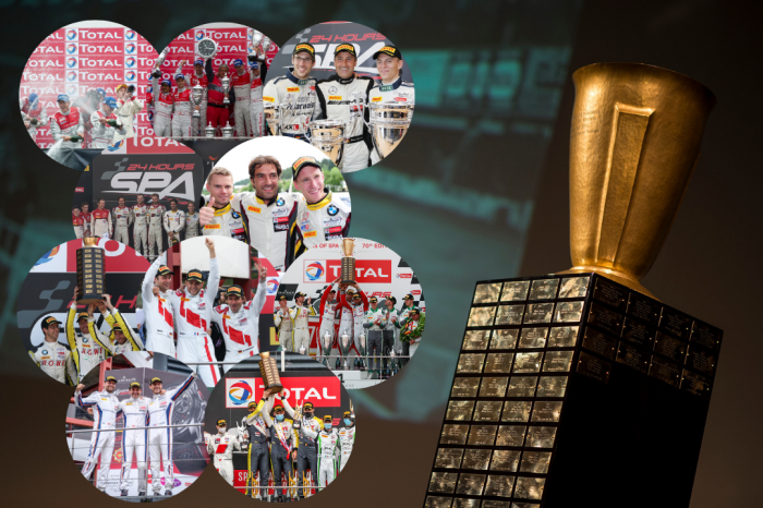10 éditions de GT3 aux Total 24 Hours of Spa