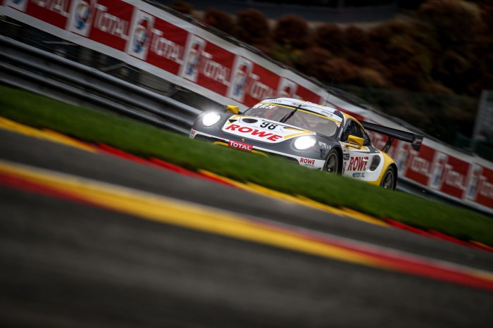 Porsche celebrates second successive Total 24 Hours of Spa victory after ROWE Racing blazes a trail to glory