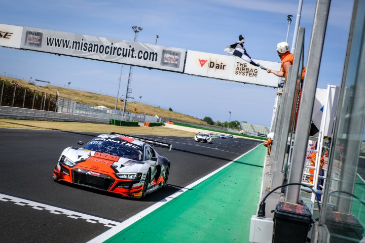 Weerts and Vanthoor untouchable at Misano as Team WRT Audi earns opening race victory 