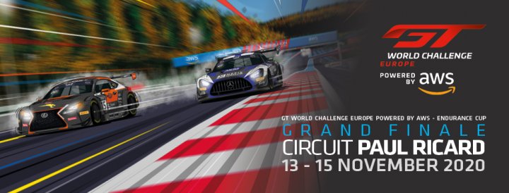 Title glory on the line as GT World Challenge Europe Powered by AWS prepares for Circuit Paul Ricard decider